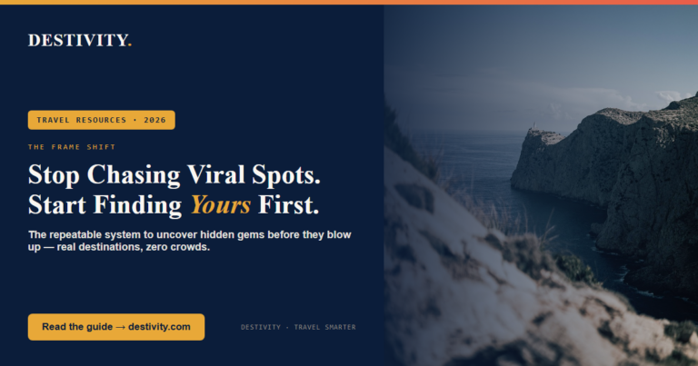 The 2026 Traveler’s Pain Point Solved: How to Find Hidden Gems Before They Go Viral