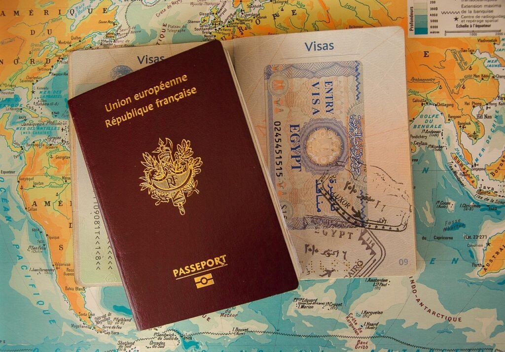 Passport and residency paperwork