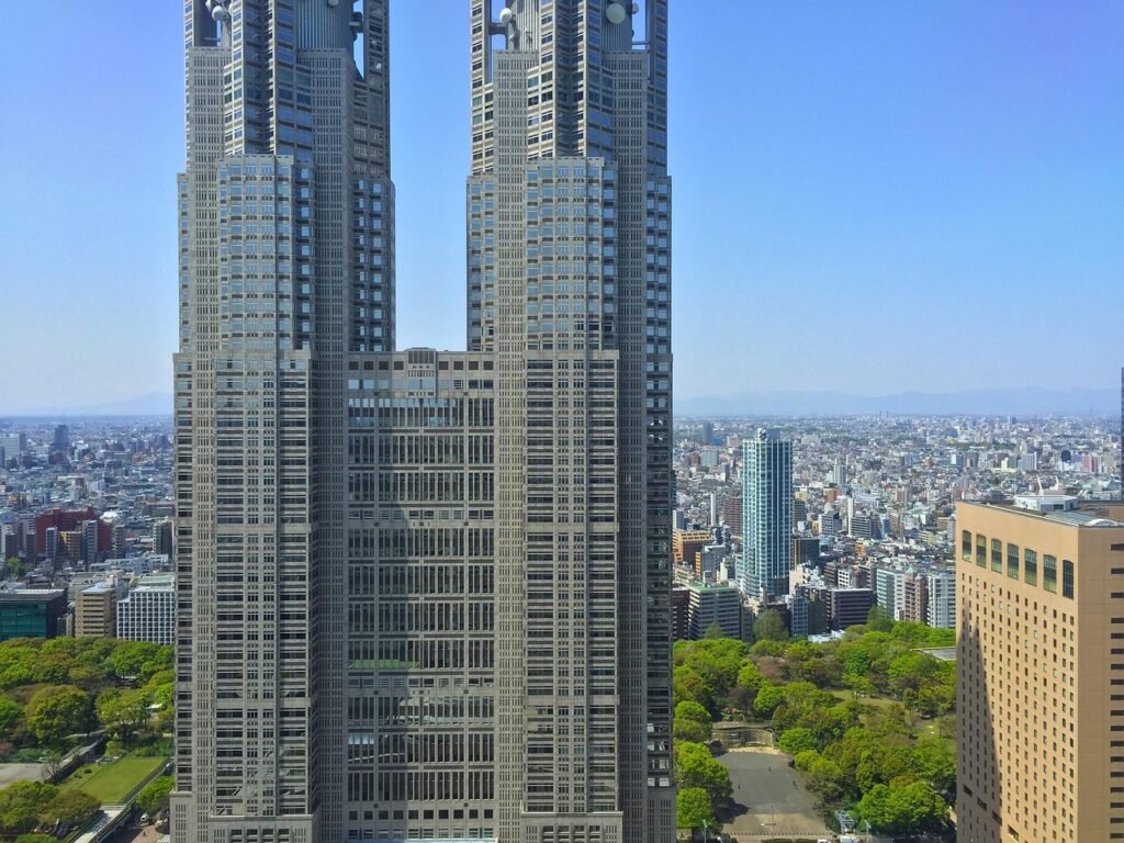 Japanese government building in Tokyo